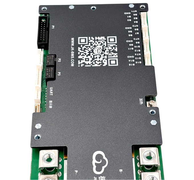 BMS JK PB2A16S20P V19 200A для LiFePO4, Li-ion, LTO — совместима с Victron, Deye, Growatt, Must