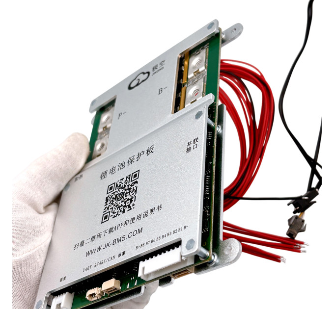 BMS JK-B2A8S20PR RS485 200A — интеллектуальная система 4S–8S для LiFePO4