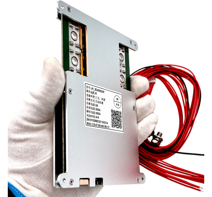 BMS JK-B2A8S20PR RS485 200A — интеллектуальная система 4S–8S для LiFePO4