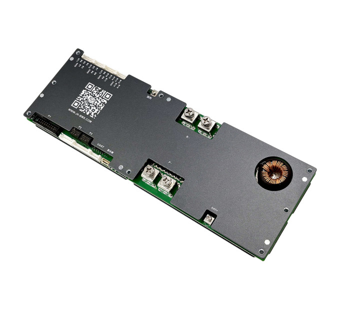 BMS JiKong JK PB1A16S10P V19 100A — контроль и балансировка аккумуляторов LiFePO4, совместима с Pylontech, Deye, Victron, Growatt, GoodWe