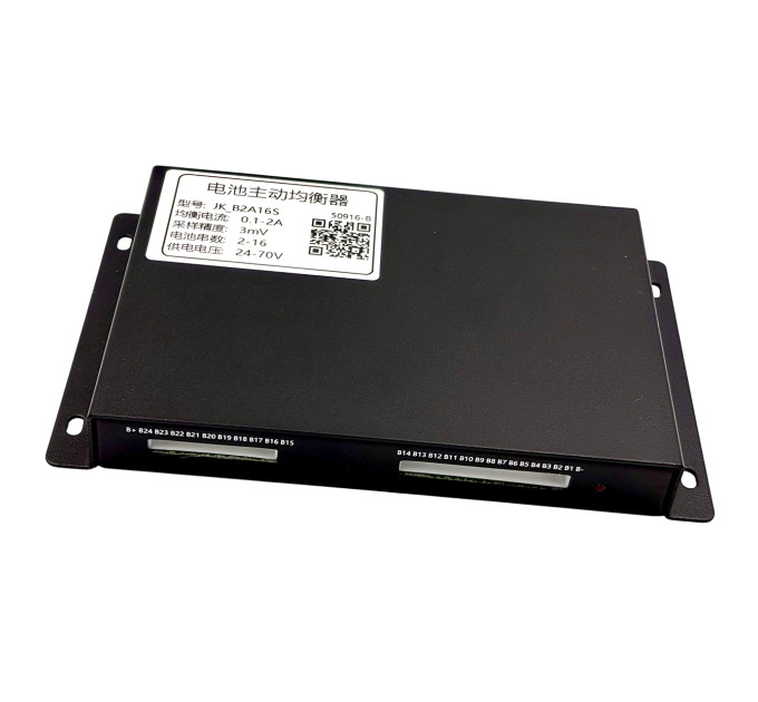 Активный балансир JK-B2A16S 2A для LiFePO4 / Li-ion / LTO 2S–16S, 24–70V