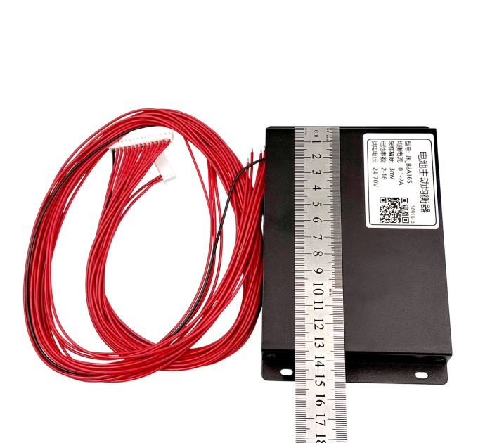 Активный балансир JK-B2A16S 2A для LiFePO4 / Li-ion / LTO 2S–16S, 24–70V