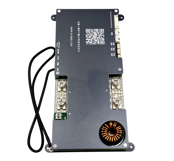 JK BMS 200A 4S–8S — активное балансирование 2A, контроль через Bluetooth, CAN, RS485