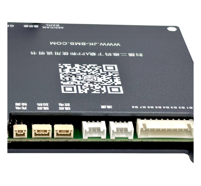 JK BMS 200A 4S–8S — активное балансирование 2A, контроль через Bluetooth, CAN, RS485
