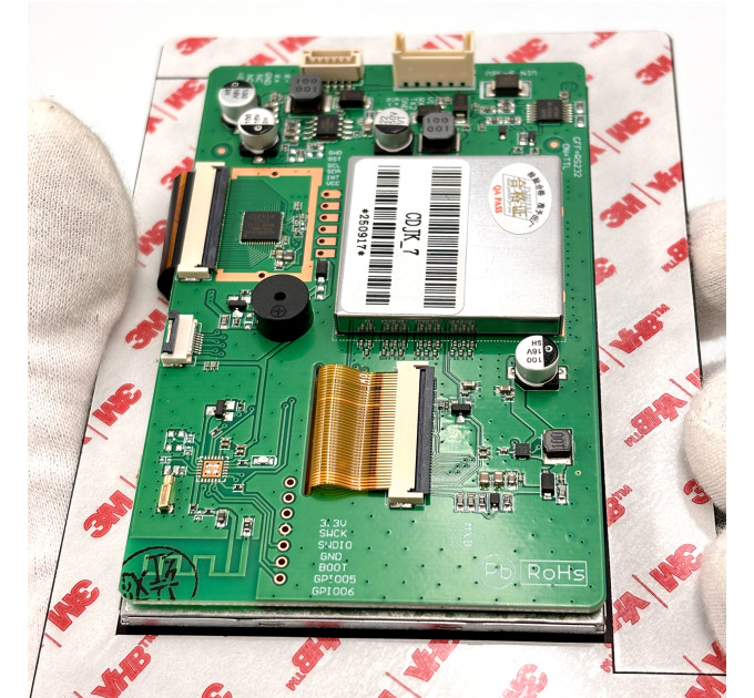 LCD дисплей JK BMS 4,3 дюйма V19 — контроль акумулятора без смартфона