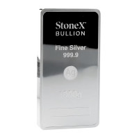 Серебряный слиток 30$ 1 кг 999,9 Niue StoneX Bullion 2021