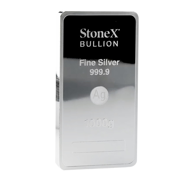 Серебряный монетный слиток 1 кг 999,9 Niue StoneX Bullion 2021 (30 долларов)