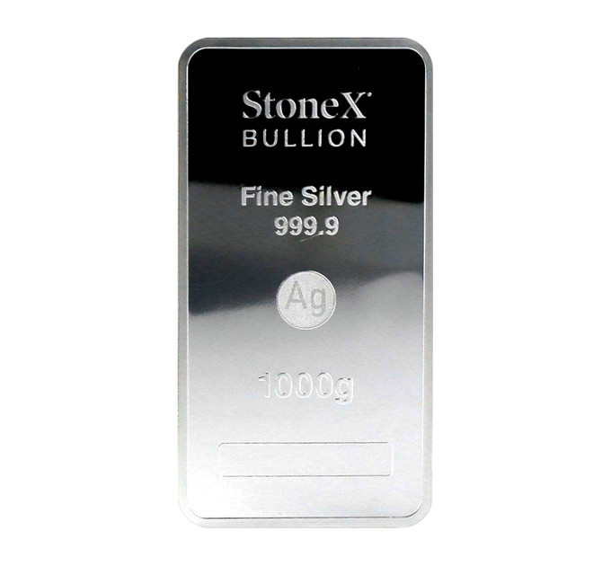Серебряный монетный слиток 1 кг 999,9 Niue StoneX Bullion 2021 (30 долларов)