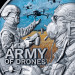 Серебряная монета 2 унции «Army of Drones» Камерун 2024, Ag 999, серия Guardians of Freedom