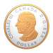 Позолоченная серебряная монета 1$ Peace Dollar 2026 Канада — коллекционное и инвестиционное серебро
