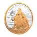Позолоченная серебряная монета 1$ Peace Dollar 2026 Канада — коллекционное и инвестиционное серебро