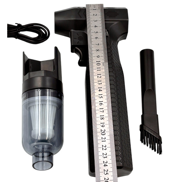 Турбо-фен Dry Blower 80000 RPM — аккумуляторная воздуходувка и мини пылесос для очистки техники и автомобиля
