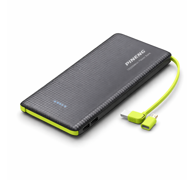 Портативное зарядное устройство Power Bank Pineng PN-951 10000 mAh