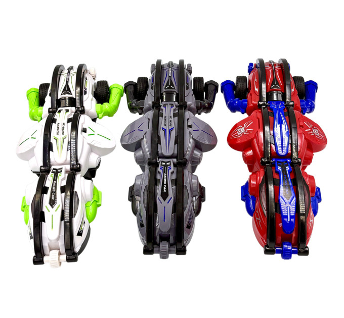 Радиоуправляемая машинка BAZADER RC Car Snakes 360° — трюковая RC модель с LED-подсветкой и вращением 360°