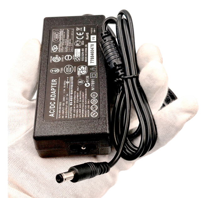 HR-091803 18V 3A 54W — стабильный импульсный адаптер для электроники и LED оборудования