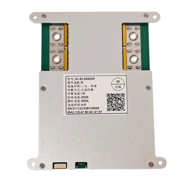 Smart BMS JK-B1A8S20PR 200A (4S–8S) — интеллектуальная плата управления аккумуляторами LiFePO4, Li-ion и LTO