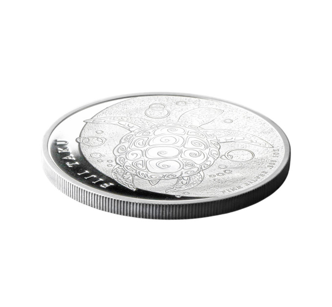 Инвестиционная серебряная монета Fiji Taku 2 доллара 2011 года 1 oz .999