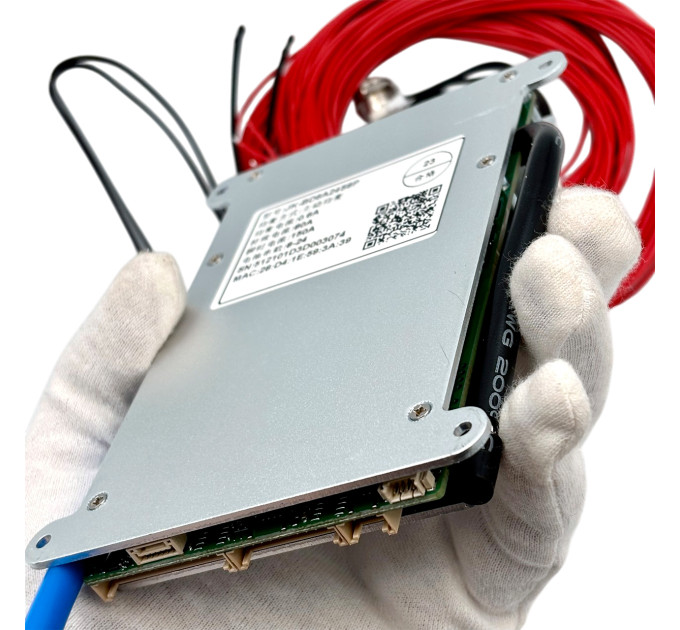 BMS JK-BD6A24S8P 80A 8S–24S для LiFePO4, Li-ion и LTO аккумуляторов — активная балансировка 0.6A, Bluetooth
