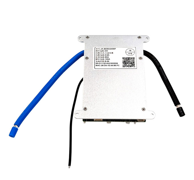 BMS JK-BD6A24S6PH 0.6A 60A - интеллектуальная система 8S–24S для LiFePO4 / Li-ion с подогревом