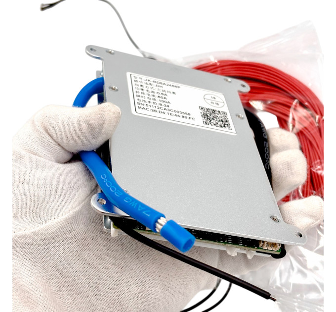 BMS JK-BD6A24S6PH 0.6A 60A - интеллектуальная система 8S–24S для LiFePO4 / Li-ion с подогревом