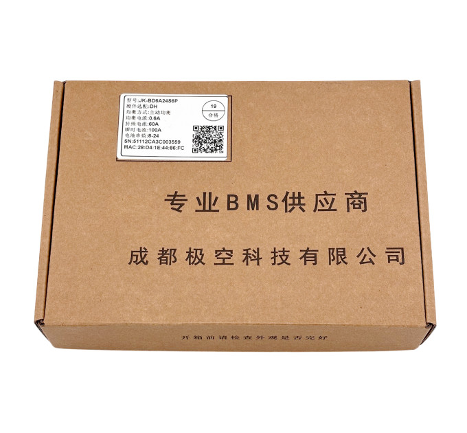 BMS JK-BD6A24S6PH 0.6A 60A - интеллектуальная система 8S–24S для LiFePO4 / Li-ion с подогревом