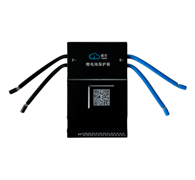 BMS JK-B1A24S15P-HCR 150A–300A — интеллектуальная система 8S–24S с активной балансировкой 1A и интерфейсами CAN/RS485