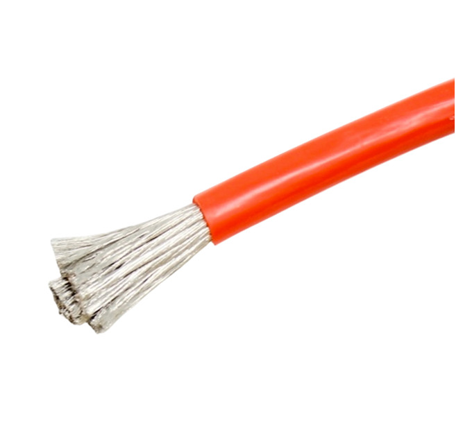 Силовой силиконовый кабель 7 AWG 12 мм² Красный — гибкий термостойкий проводник до 120A