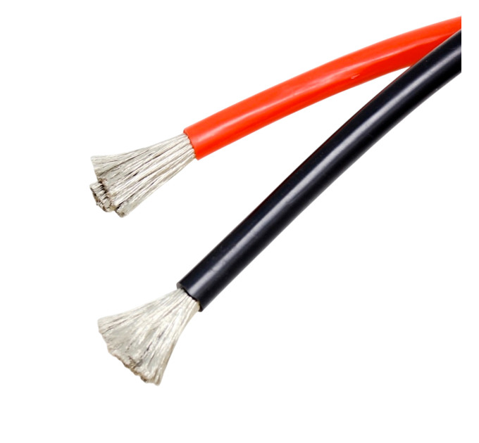 Силовой силиконовый кабель 7 AWG 12 мм² Красный — гибкий термостойкий проводник до 120A