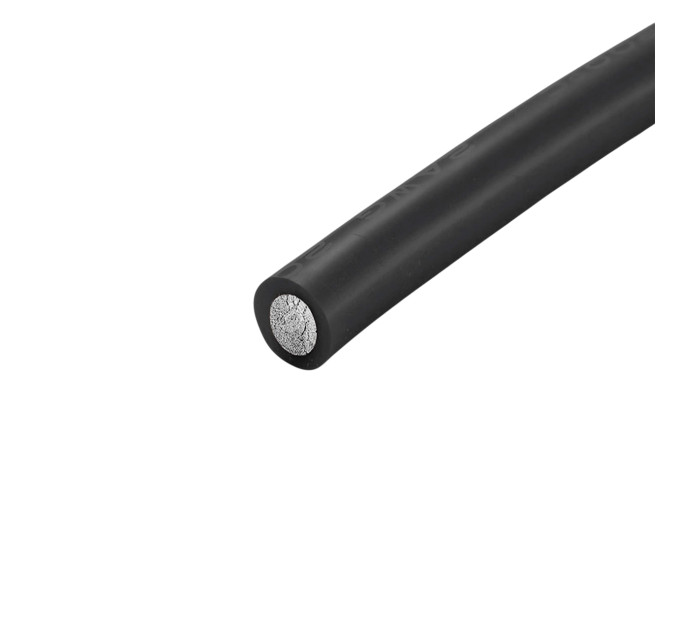 Силовой силиконовый кабель 7 AWG (12 мм²) Черный — термостойкий гибкий провод до 120А