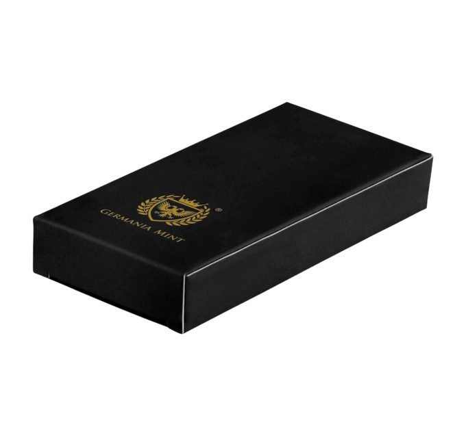 Медный слиток 1 кг Germania Mint Premium Cu .999 — инвестиционный литой слиток