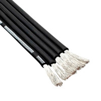 Силіконовий кабель 22AWG 5P 1м Чорний