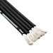 Гнучкий силіконовий кабель 22AWG 5P 1м Чорний — м'який термостійкий шлейф для LED, RC та 18650