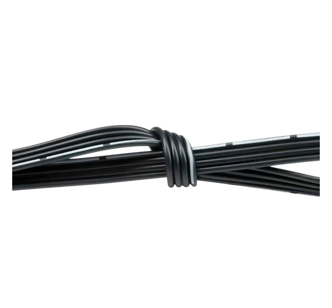 Гнучкий силіконовий кабель 22AWG 5P 1м Чорний — м'який термостійкий шлейф для LED, RC та 18650
