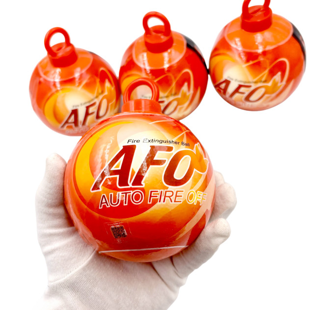 Вогнегасник AFO Fast Auto Fire Ball 0,5 кг — автоматична порошкова куля для пожежної безпеки