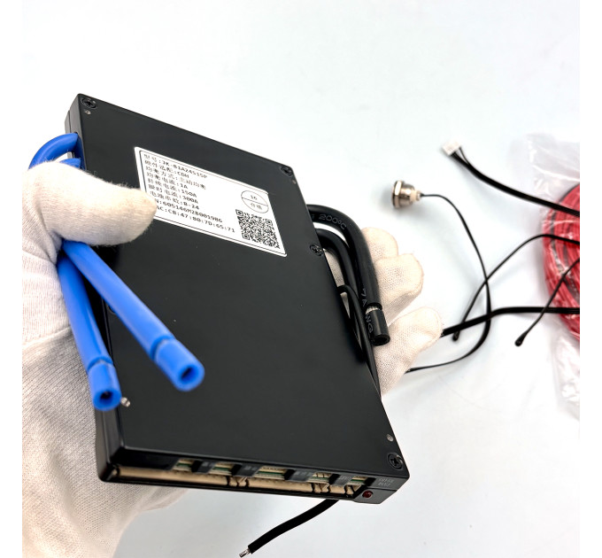 BMS JK-B1A24S15PHC 150A — інтелектуальна система 7S–24S з підігрівом та CAN для LiFePO4, Li-ion, LTO
