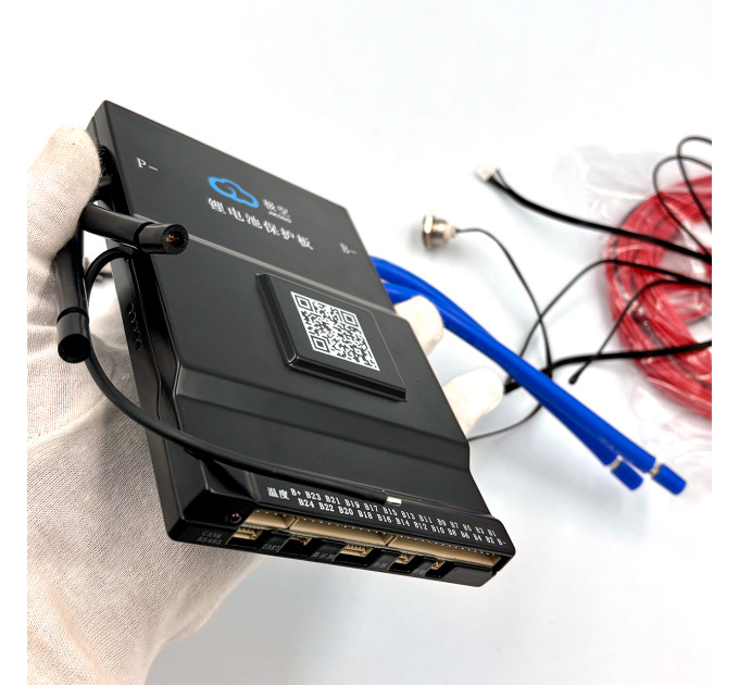 BMS JK-B1A24S15PHC 150A — інтелектуальна система 7S–24S з підігрівом та CAN для LiFePO4, Li-ion, LTO