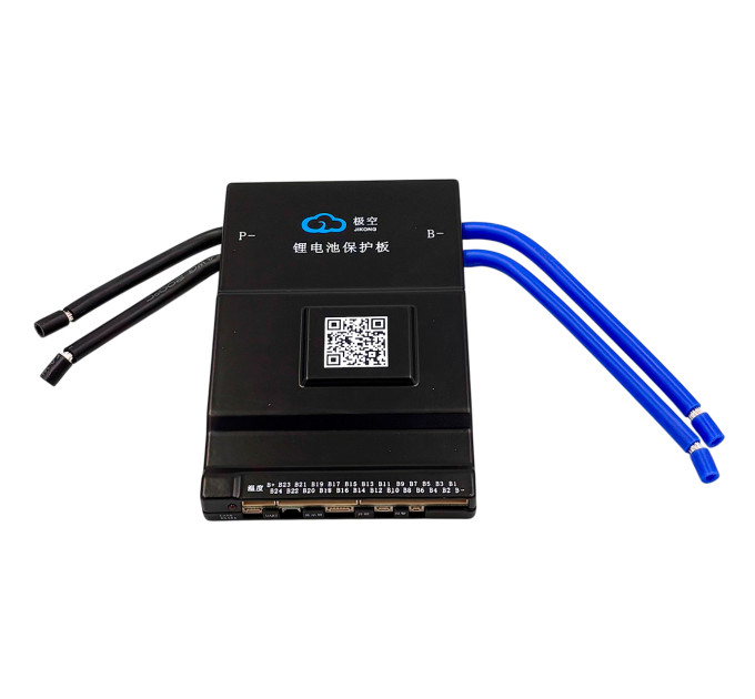 Плата BMS JK-B2A24S20PC 8S–24S 200A 2A — інтелектуальна система з CAN для LiFePO4, Li-ion та LTO