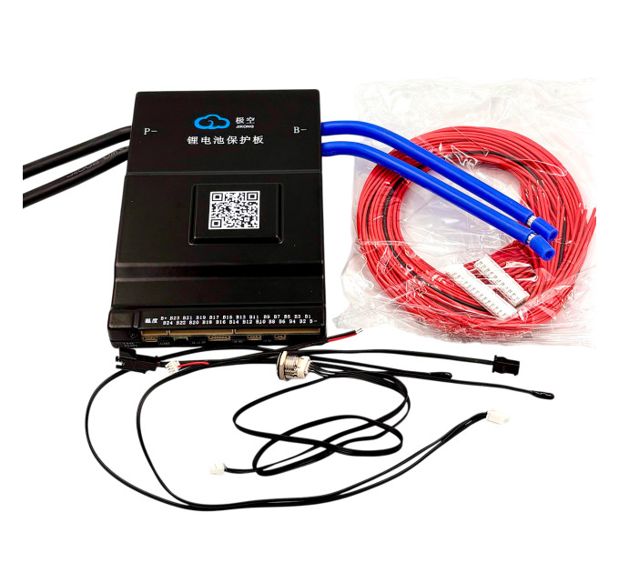 Плата BMS JK-B2A24S20PC 8S–24S 200A 2A — інтелектуальна система з CAN для LiFePO4, Li-ion та LTO