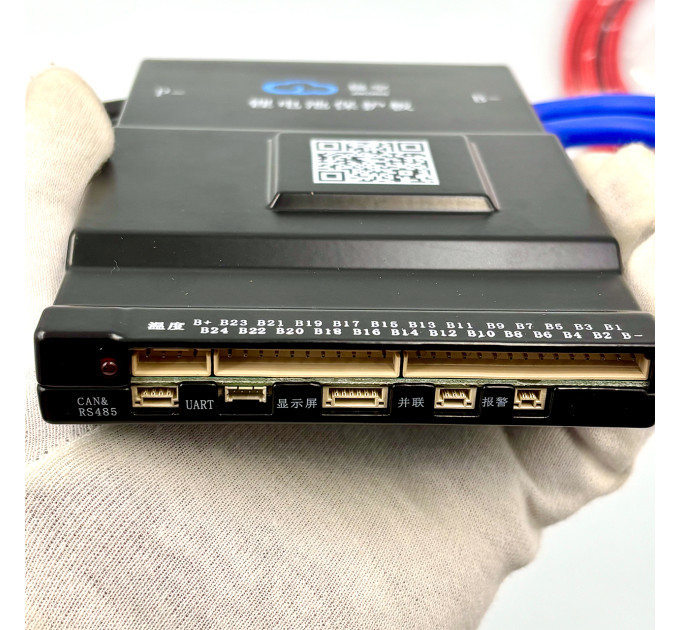 Плата BMS JK-B2A24S20PC 8S–24S 200A 2A — інтелектуальна система з CAN для LiFePO4, Li-ion та LTO