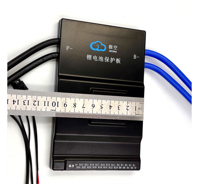 Плата BMS JK-B2A24S20PC 8S–24S 200A 2A — інтелектуальна система з CAN для LiFePO4, Li-ion та LTO