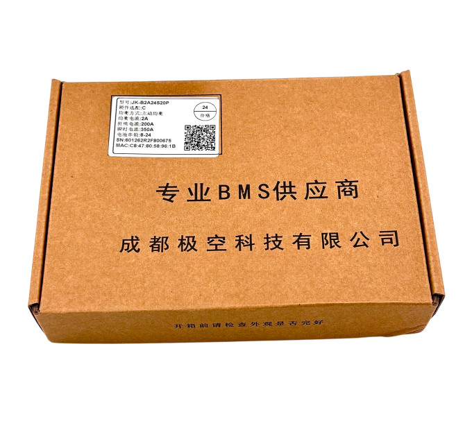 Плата BMS JK-B2A24S20PC 8S–24S 200A 2A — інтелектуальна система з CAN для LiFePO4, Li-ion та LTO