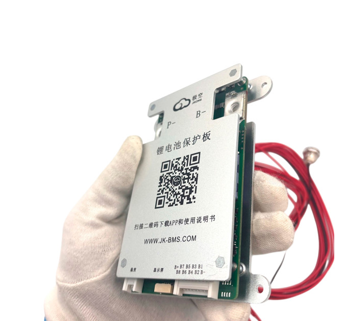 BMS JK-BD4A8S6P 4S–8S 60A — интеллектуальная плата защиты с активным балансиром 0.4A для LiFePO4, Li-ion и LTO
