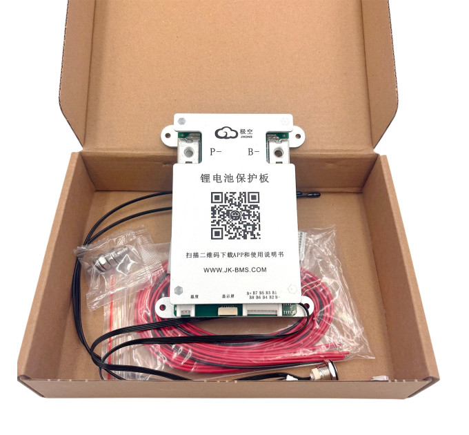 BMS JK-BD4A8S6P 4S–8S 60A — интеллектуальная плата защиты с активным балансиром 0.4A для LiFePO4, Li-ion и LTO