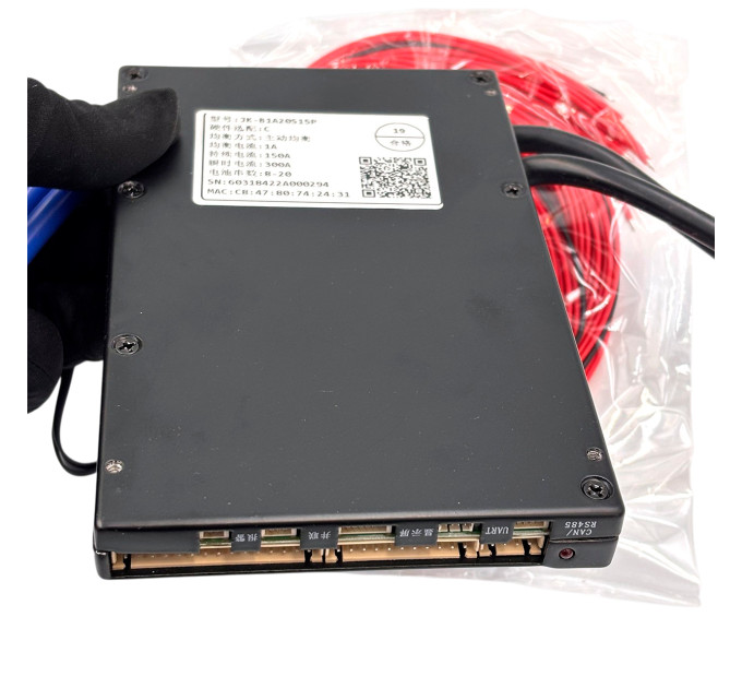 BMS JK-B1A20S15PC 8S–20S 150A — интеллектуальная система с CAN-шиной и активной балансировкой 1A  