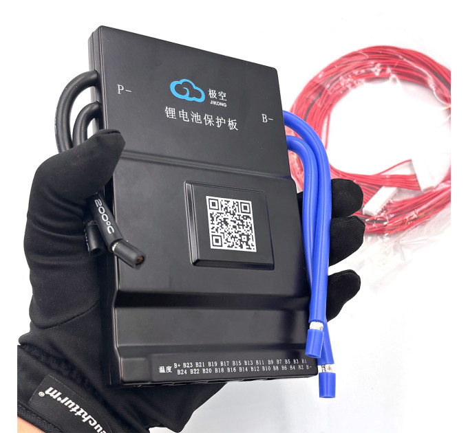 Smart BMS JK-B2A20S20P 2A 200A — интеллектуальная система 7S–20S для LiFePO4, Li-ion и LTO