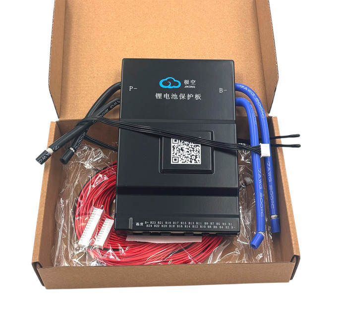 BMS JK-B1A24S15PCR 150A 1A — интеллектуальная система 8S–24S для LiFePO4, Li-ion и LTO