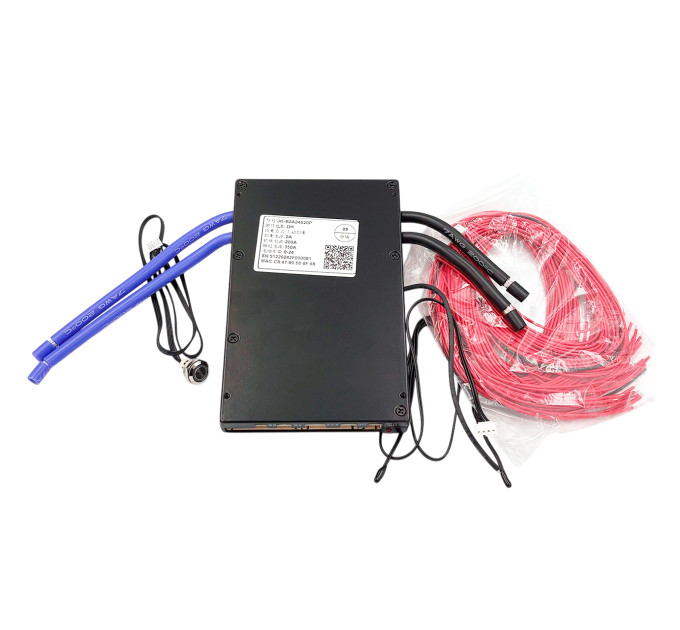BMS JK-B2A24S20PH 200A — интеллектуальная система 8S–24S с активным балансиром 2A и подогревом для LiFePO4, Li-ion, LTO