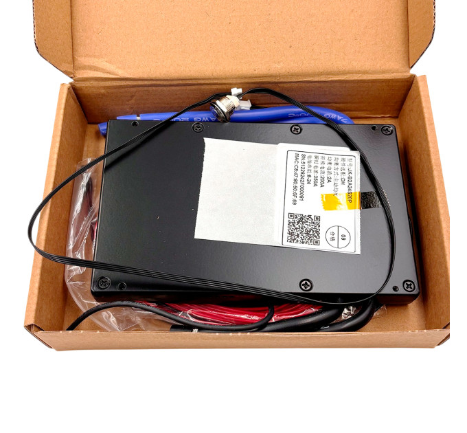 BMS JK-B2A24S20PH 200A — интеллектуальная система 8S–24S с активным балансиром 2A и подогревом для LiFePO4, Li-ion, LTO