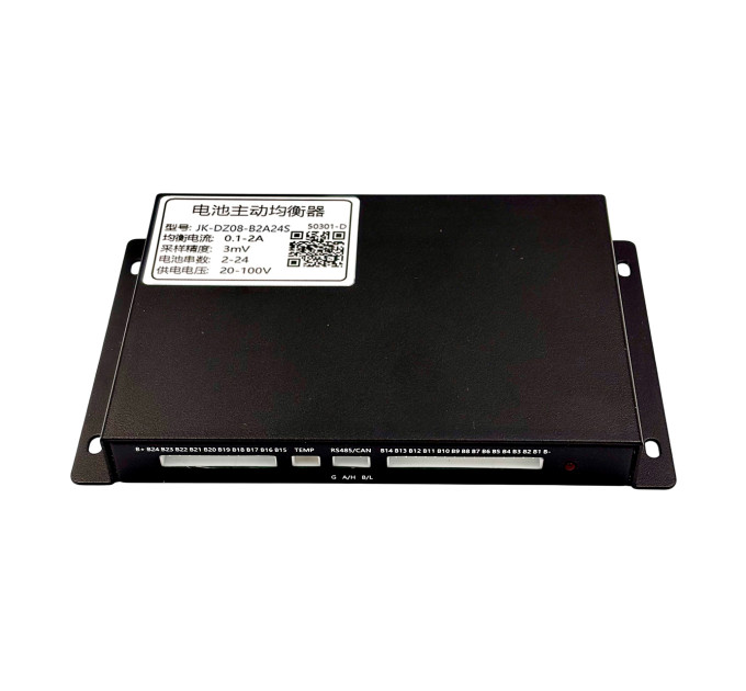 Активний балансир JiKong JK-DZ08-B2A24S CAN 2A 2S–24S — смарт-модуль для LiFePO4, Li-ion та LTO