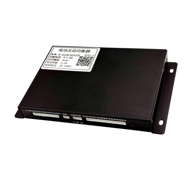 Активний балансир JiKong JK-DZ08-B2A24S CAN 2A 2S–24S — смарт-модуль для LiFePO4, Li-ion та LTO
